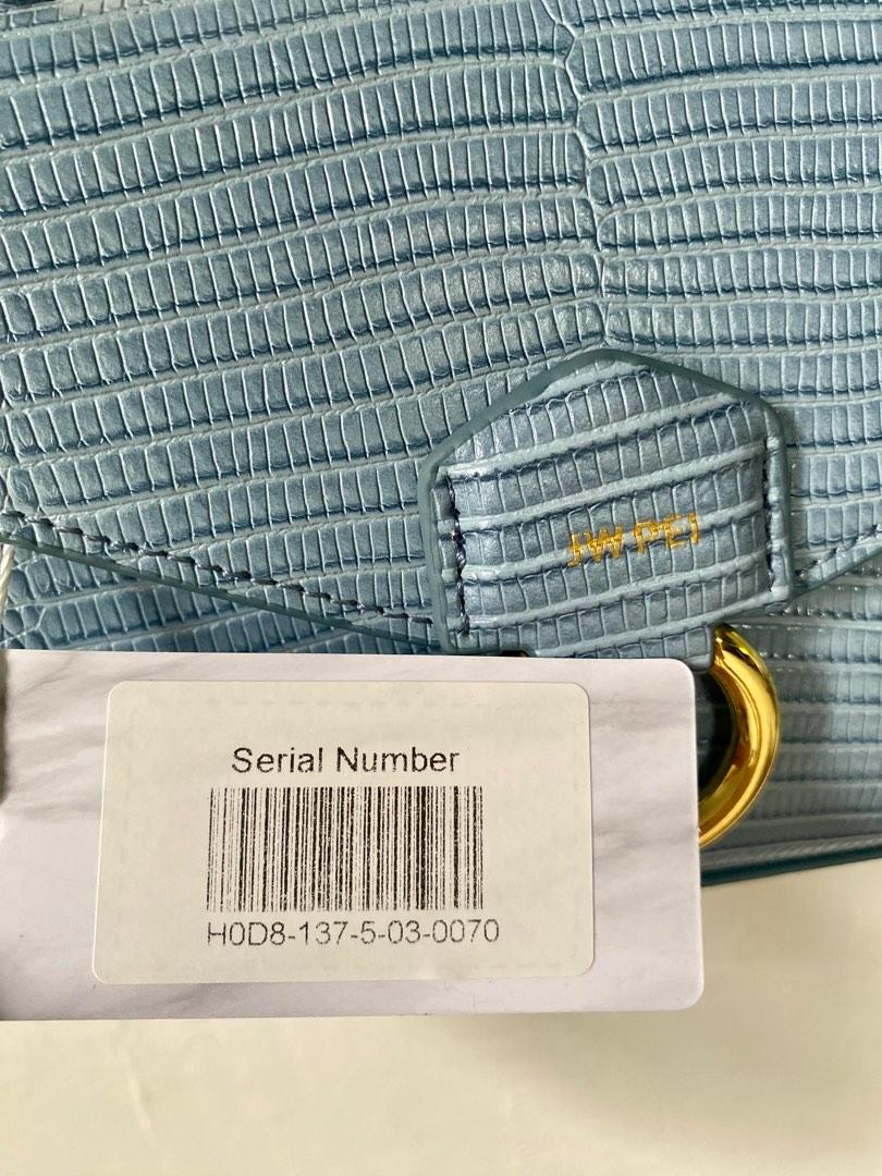 JW Pei Stella Top Handle Bag (Ice Lizard), Women's Fashion, Bags