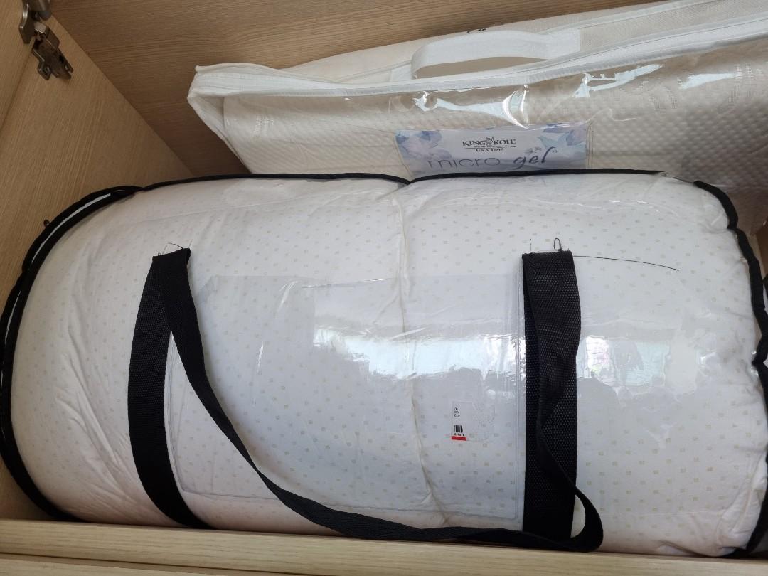 King Koil king size Topper (New), Furniture & Home Living, Bedding