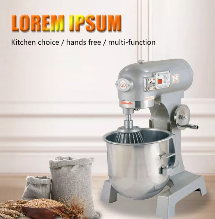 Kingkong Multifunction Dough Mixer 10L/15L/20L/30L Stand Mixer Heavy