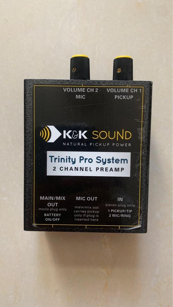 K&K Trinity Pro Preamp, 興趣及遊戲, 音樂樂器 & 配件, 樂器配件 Carousell