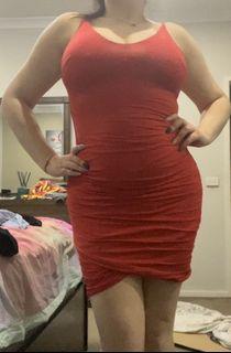 KOOKAI Red Dress . Size 2 .