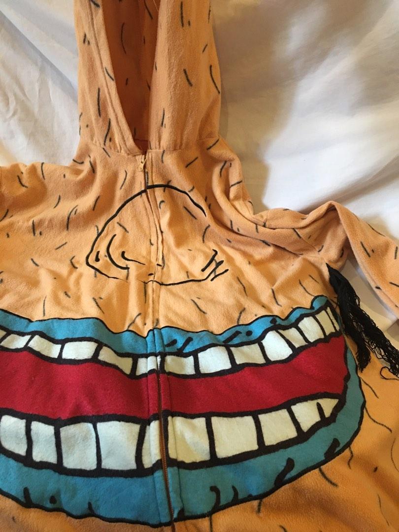 Krumm From Aaahh Real Monsters Nickelodeon Overall Halloween Costume Mens Fashion Tops 