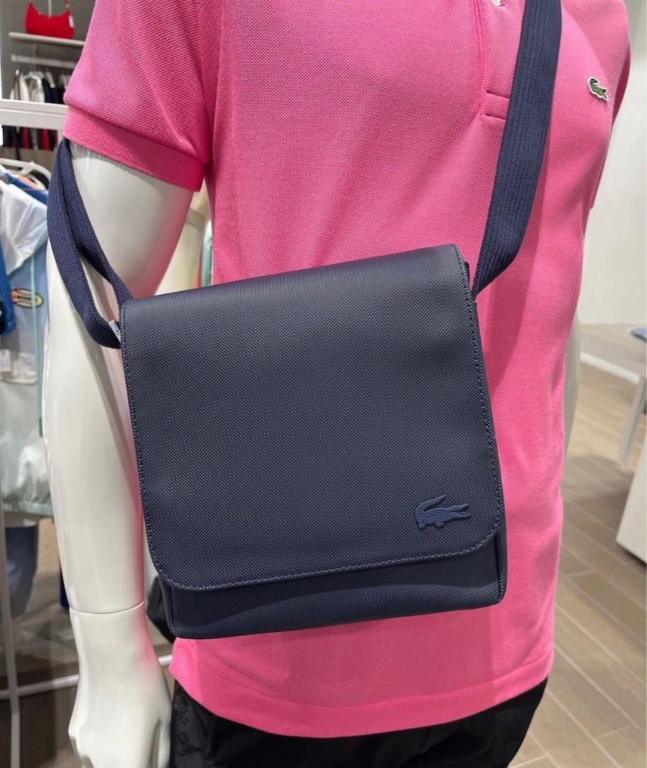 Lacoste Flap Crossover Bag Men s Fashion Bags Sling Bags on