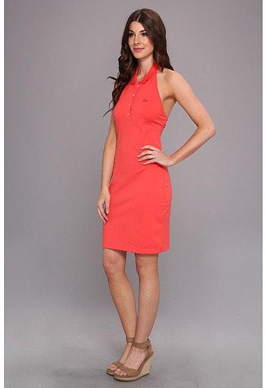 Lacoste halter dress cheap