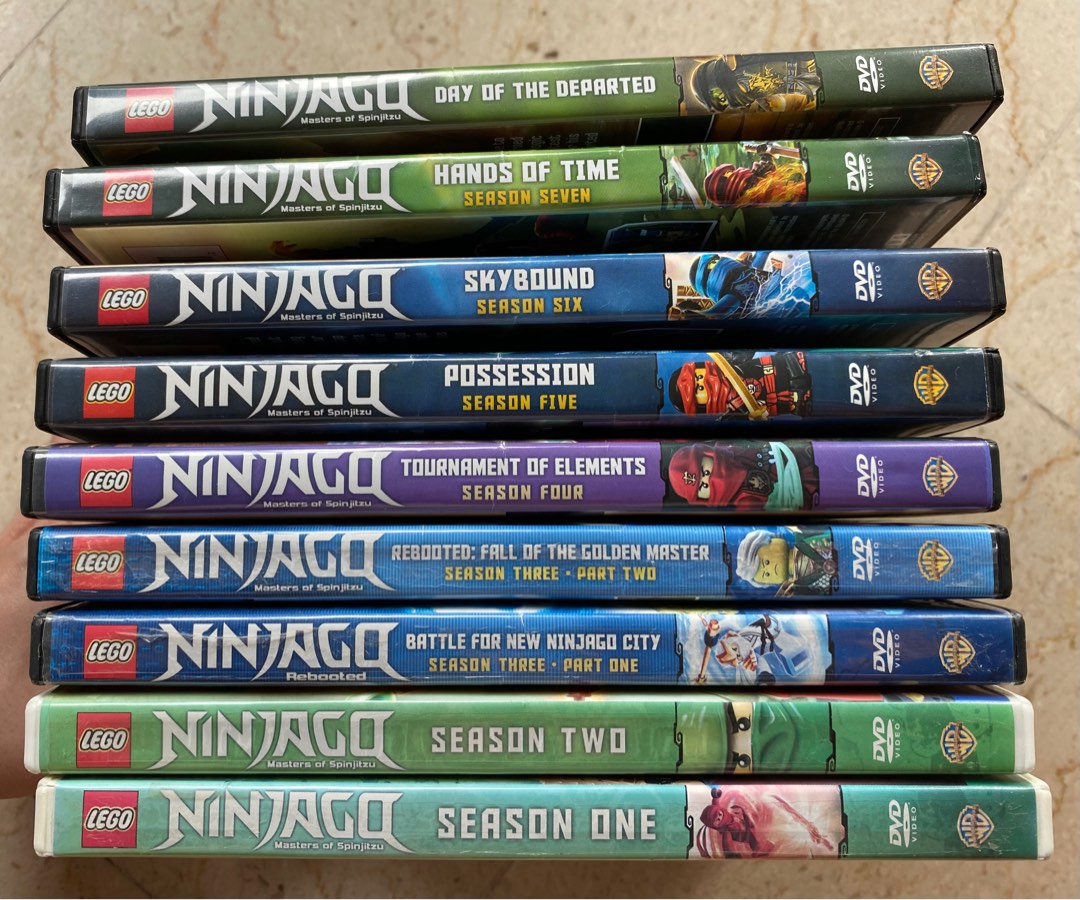 Lego ninjago 2025 dvds