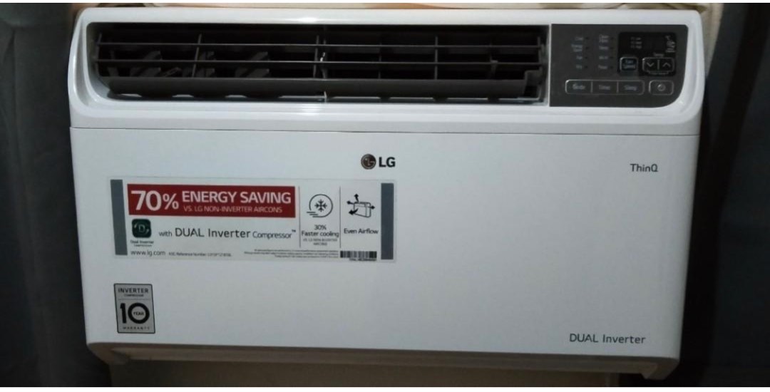 LG Dual Inverter 1.5HP, TV & Home Appliances, Air Conditioning and ...