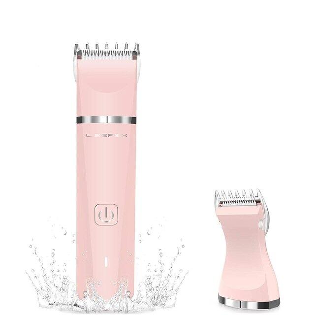 Liberex Electric Bikini Trimmer Women Clippers Pubic Hair Shaver Leg Body  Painless Hair Removal USB Charging Razor, Beauty & Personal Care, Hair on  Carousell