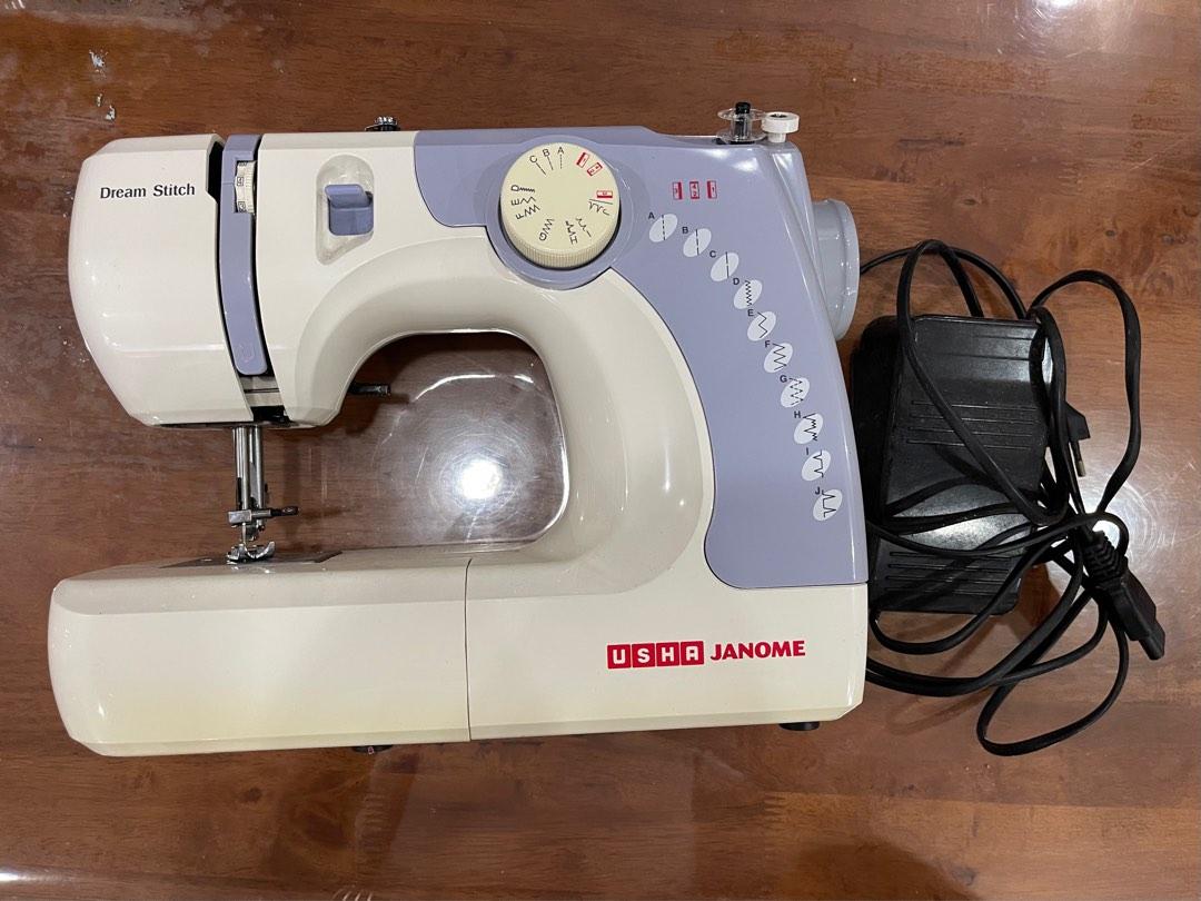 [LIGHTLY USED] Usha Janome Dream Stitch Sewing Machine, TV & Home