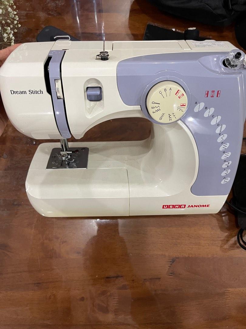 [LIGHTLY USED] Usha Janome Dream Stitch Sewing Machine, TV & Home