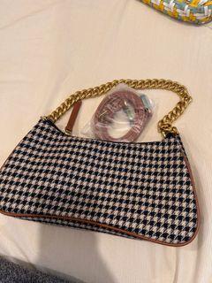 Like new urban revive fabric retro style shoulder bag