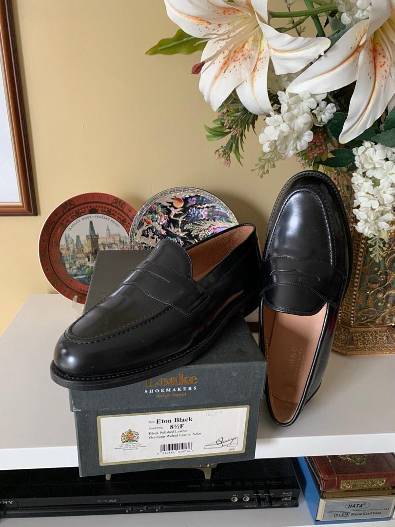 Loake on sale eton black