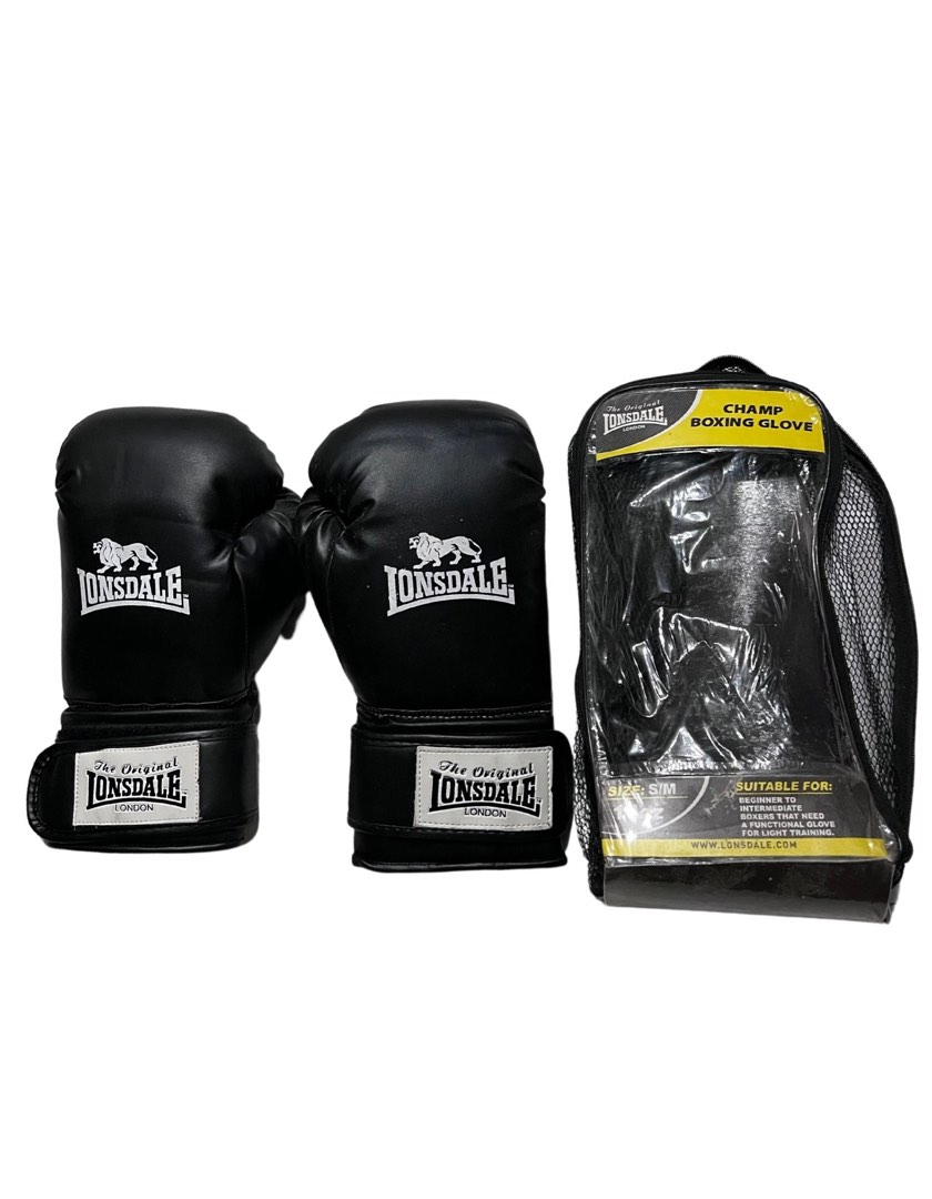 Lonsdale boxing gloves 14oz, Sports Equipment, Sports & Games, Combat