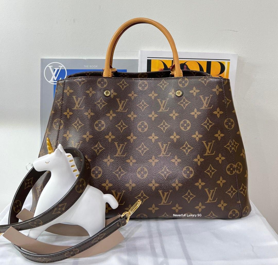 Louis Vuitton LV Montaigne MM Monogram Canvas Handbag, Luxury, Bags &  Wallets on Carousell