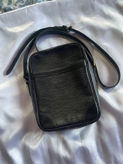 LV epi leather sling bag