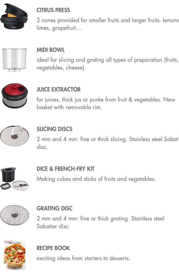 Magimix Pâtissier including food processing bowl, steel patisserie bowl