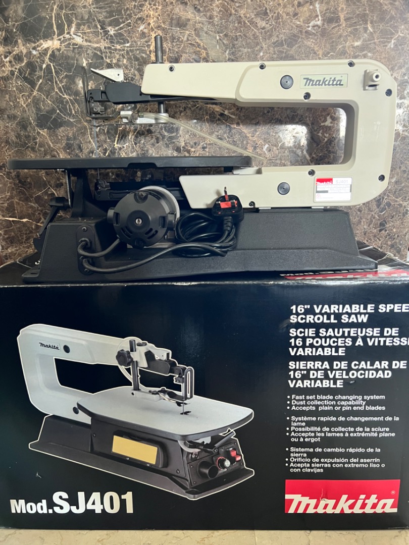 Makita SJ401 Scroll Saw, Furniture & Home Living, Home Improvement