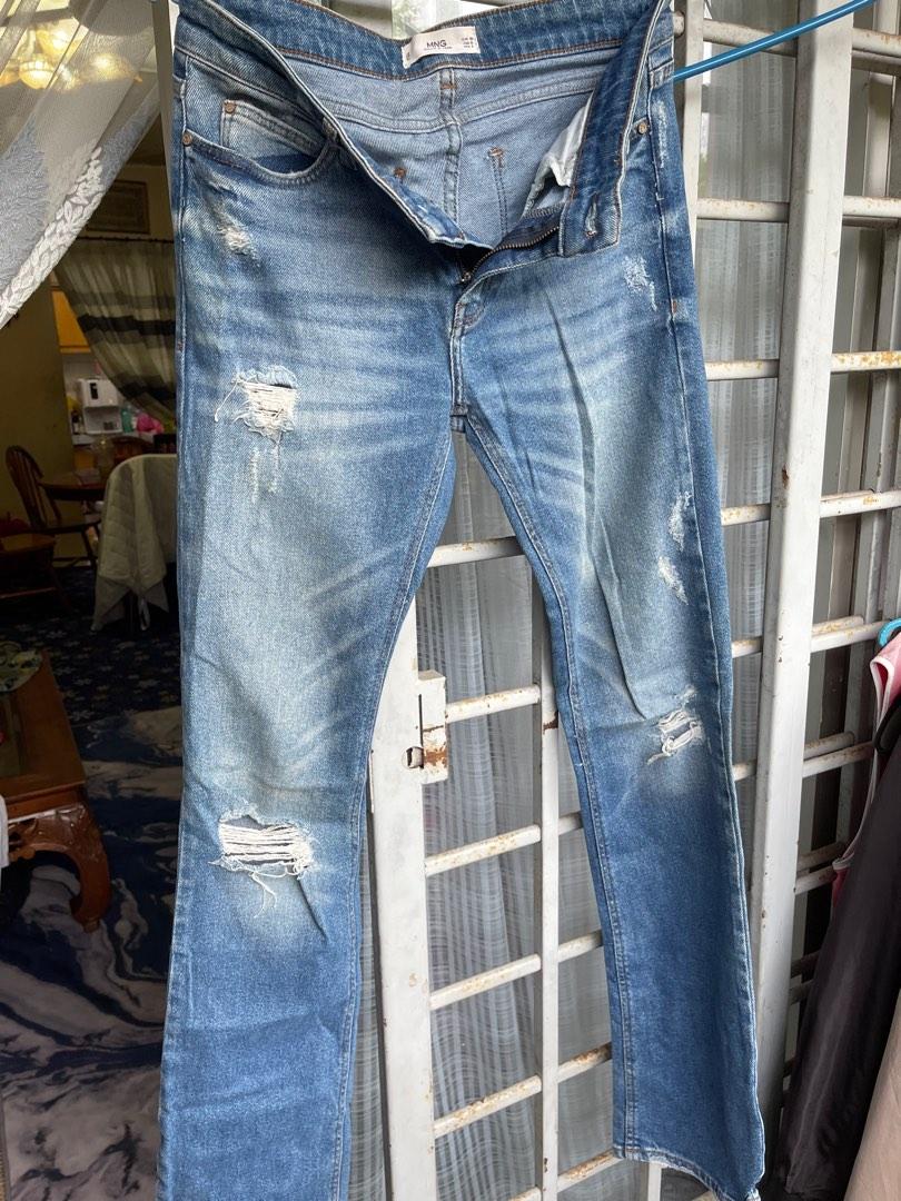 Jeans Mango Dames Kleding Spijkerbroeken Ripped jeans Mango Ripped jeans 