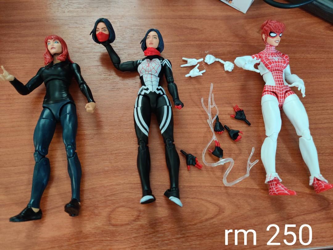 Marvel female shop action figures