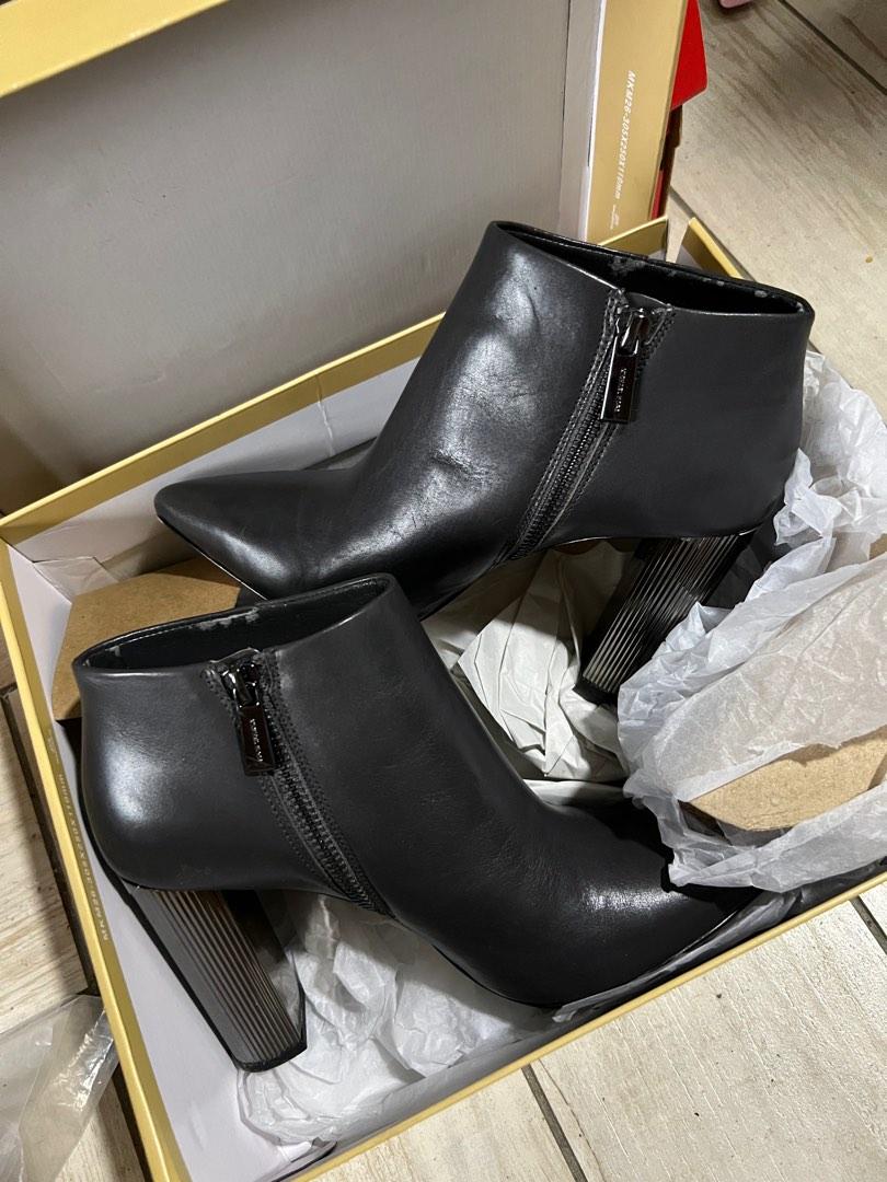 Michael kors paloma shop leather bootie