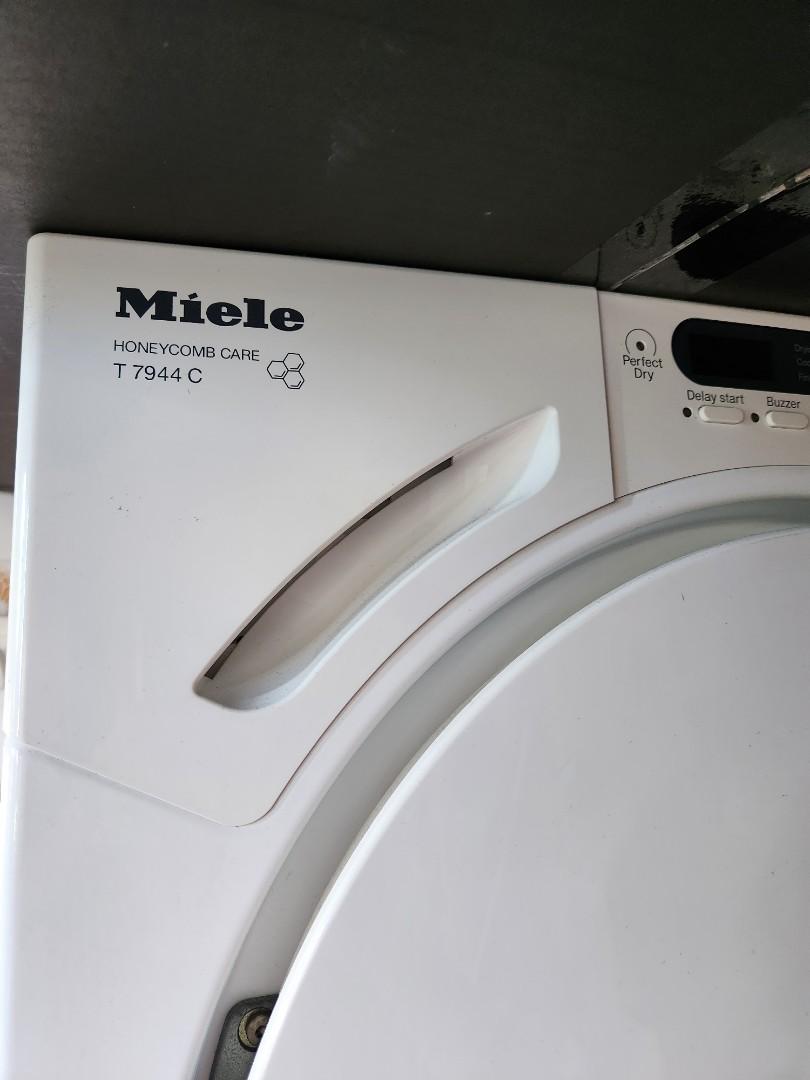 Miele T7944C Condenser Tumble Dryer, 7kg Load, B Energy Rating, White