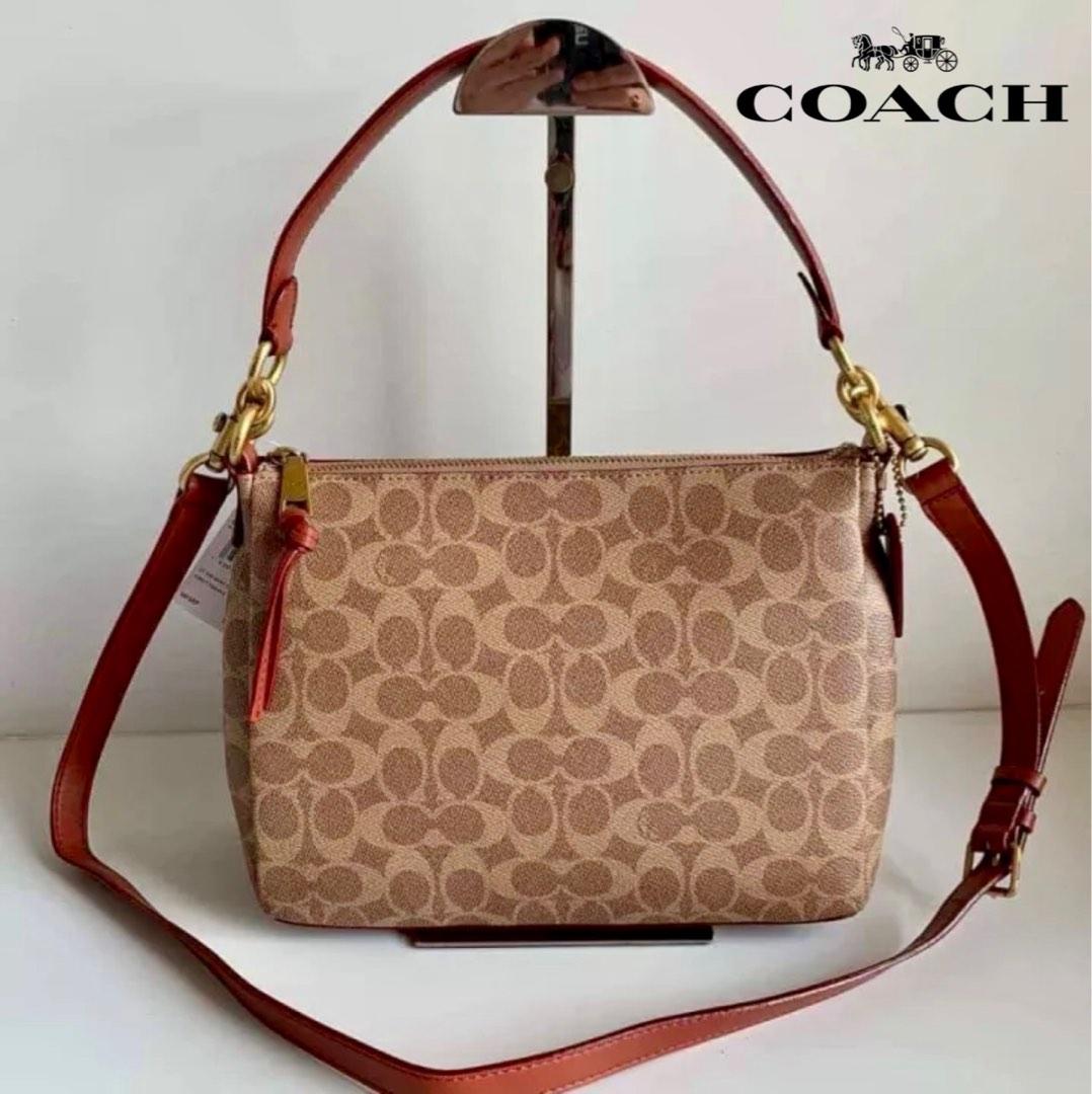 Coach shay crossbody in signature sale canvas