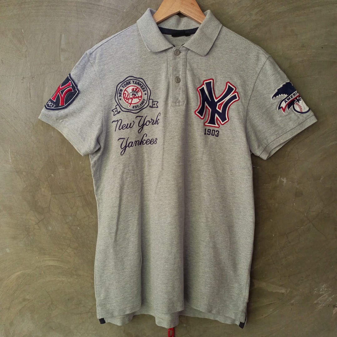 New York Yankees Polo Shirt, Men's Fashion, Tops & Sets, Tshirts & Polo