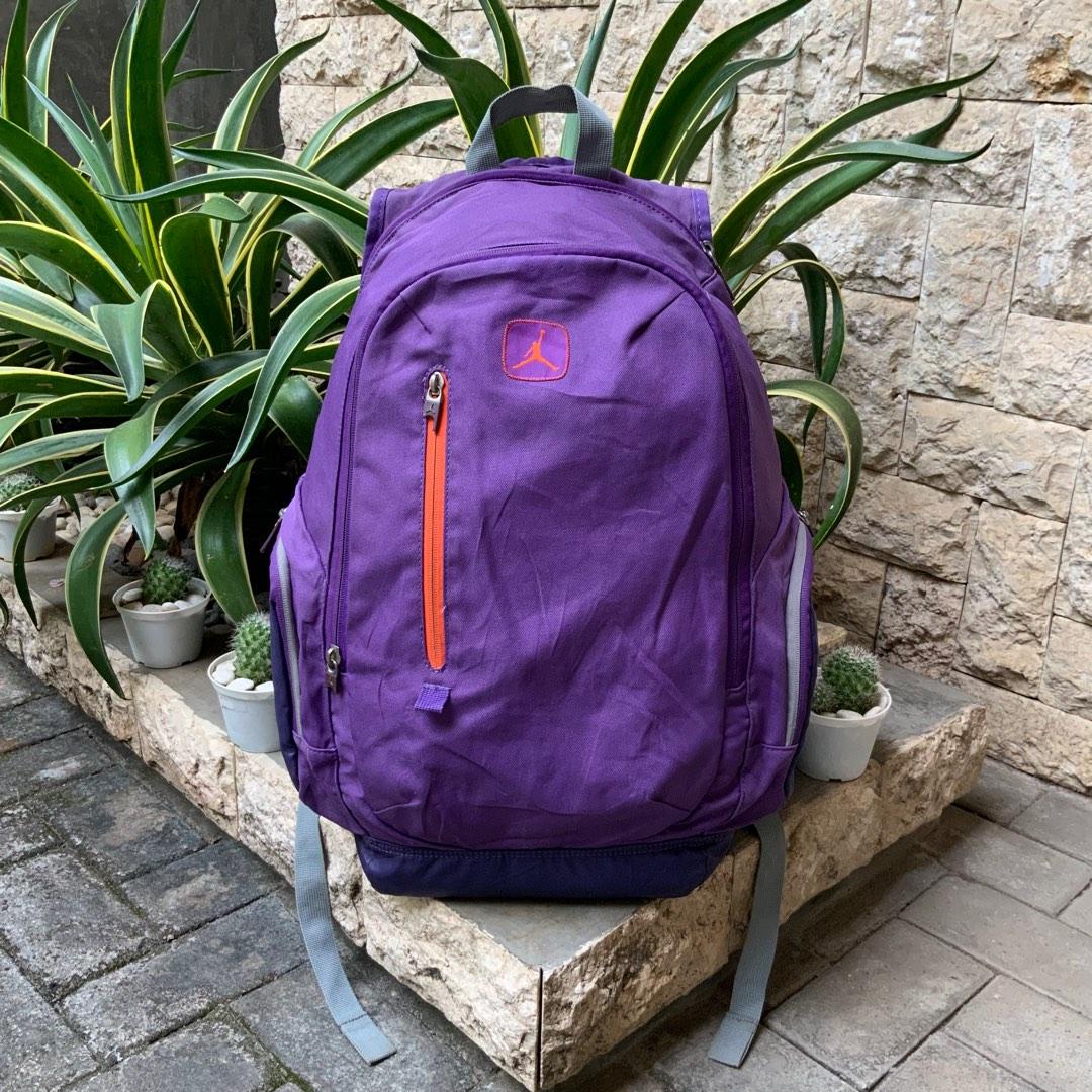 Jordan on sale backpack purple