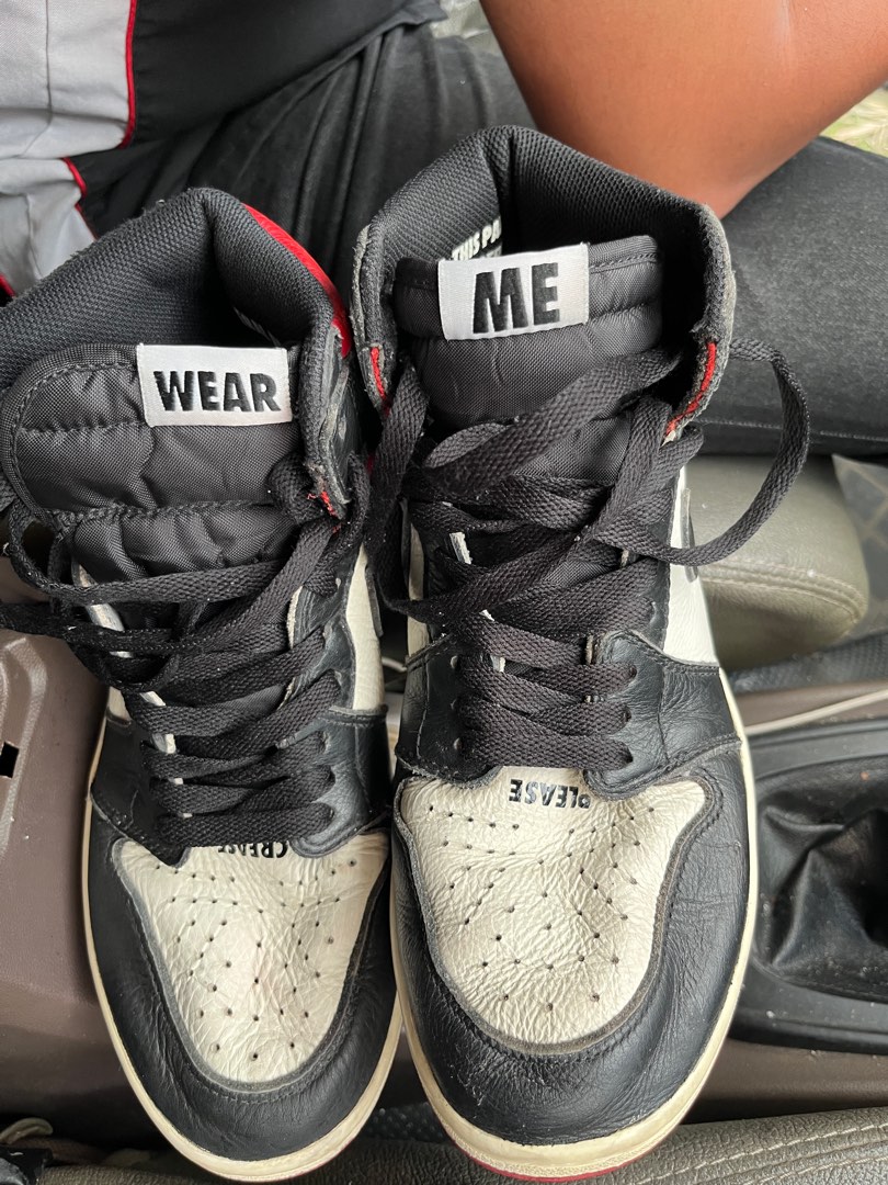 jordan 1 without nike sign