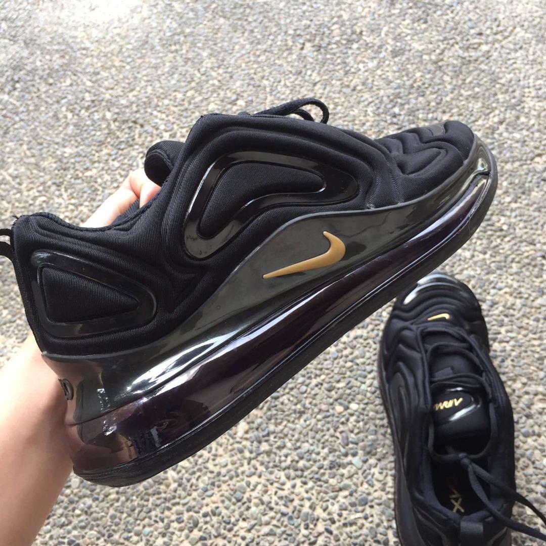 nike 720 black and gold