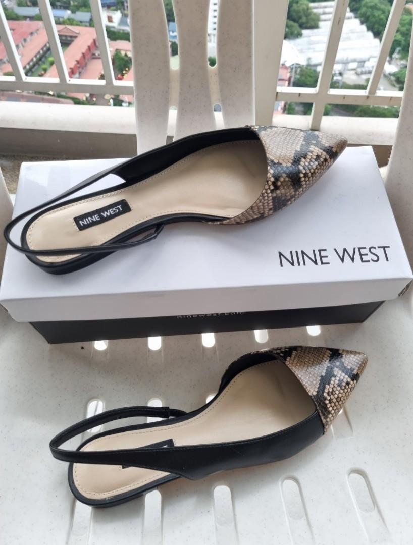 Nine West Slingback Flats Women s Fashion Footwear Flats Sandals on Carousell