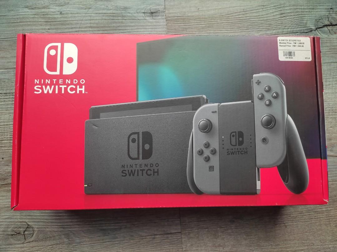 Nintendo switch on sale v2 box