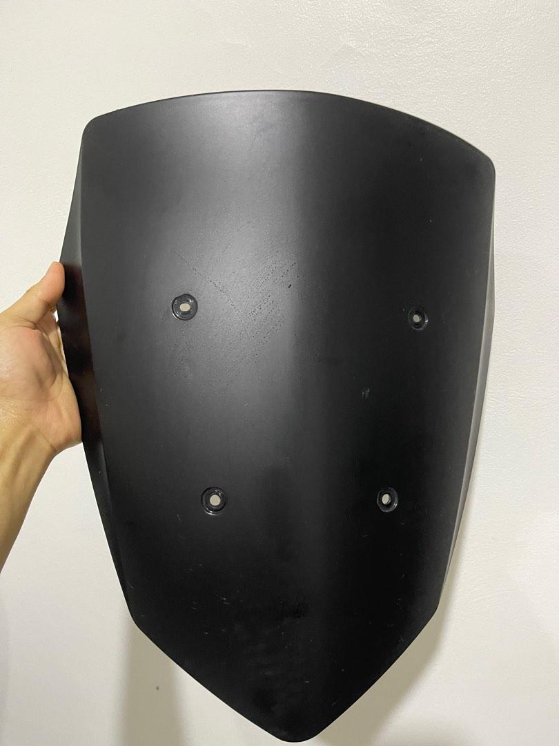 NMAX V2 STOCK VISOR MATTE BLACK, Motorbikes, Motorbike Parts