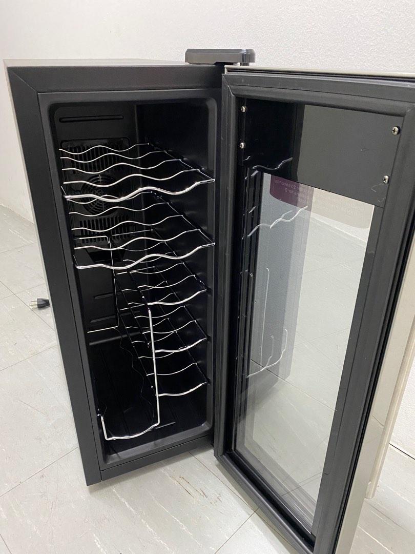 NutriChef Wine fridge cellar 12 bottles, TV & Home Appliances