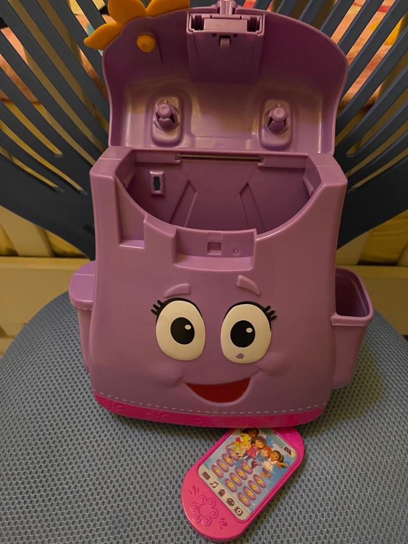 Original Dora backpack toy. With keys, phone and map, Hobbies & Toys