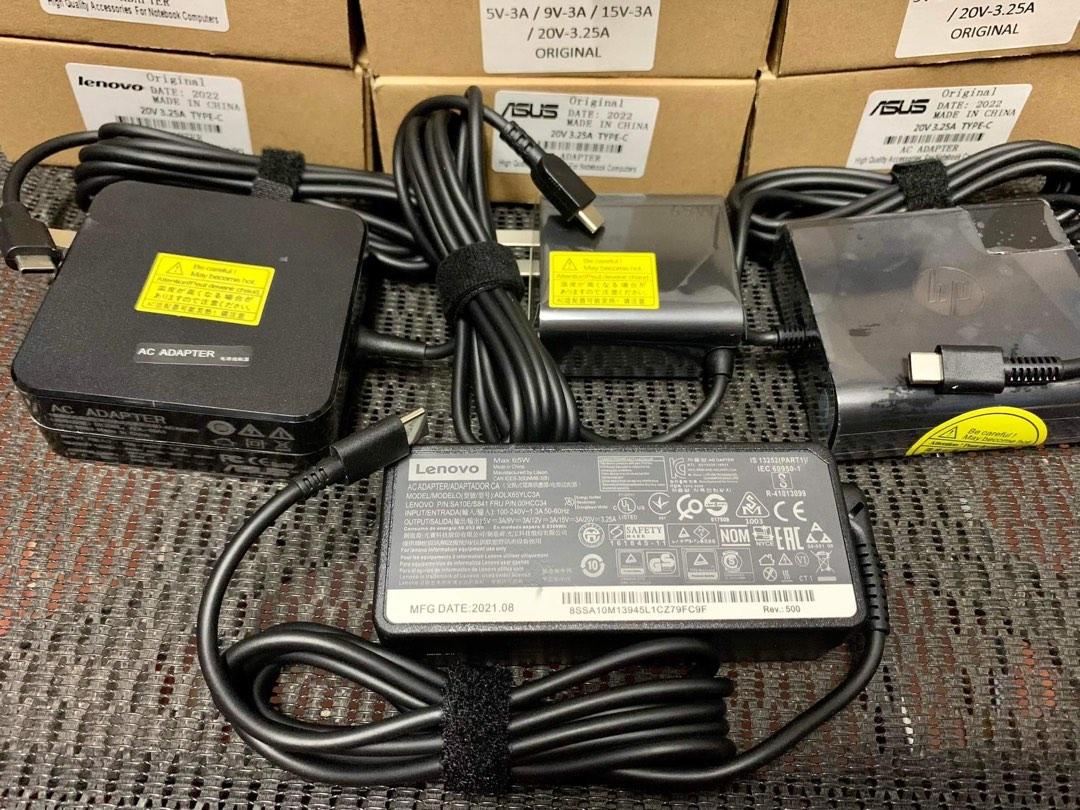 🔌ORIGINAL LAPTOP CHARGER TYPE C USB-C ADAPTER (Category: Chargers) located in Makati City. Submitted by jc.cuerdo (Listing ID 1193086431, Image 2). Description: 🔌ORIGINAL LAPTOP CHARGER TYPE C USB-C ADAPTER 👉AVAILABLE: Lenovo type c 20v 3.25a 65w Dell type c 20v 3.25a 65w Acer type c 20v 3.25a 65w Asus type c 20v 3.25a 65w Hp type c 20v 3.25a 65w 👉Brand New 👉Good Quality 👉With Replace Waranty 👉Deliver Within A Day MODE OF PAYMENT: ❗️COD La