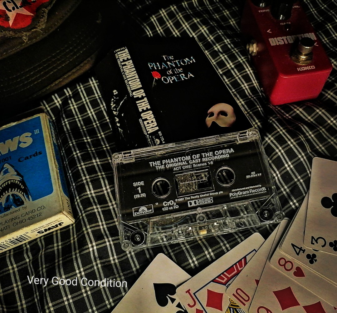 Panthom of the Opera Cassette Tape Original Cast Recording Cassette