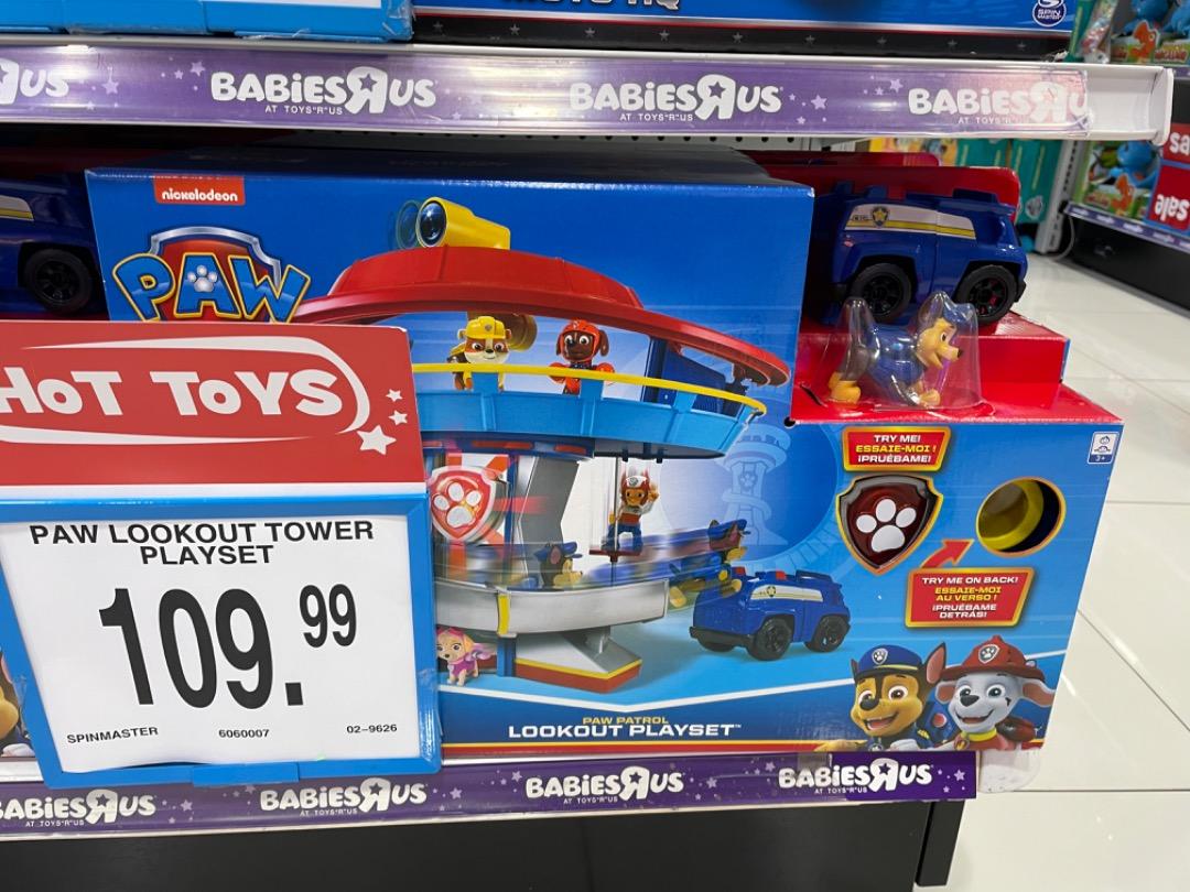 Paw patrol lookout tower toys r us top
