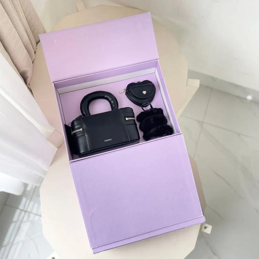 Pedro Melody Shoulder Bag With Double Pouch Giftset Box