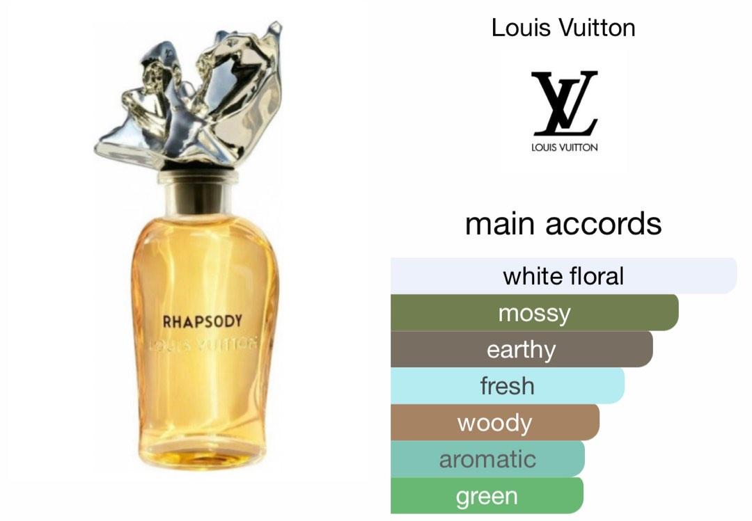 PERFUME DECANTS] Louis Vuitton Rhapsody, Beauty & Personal Care, Fragrance  & Deodorants on Carousell