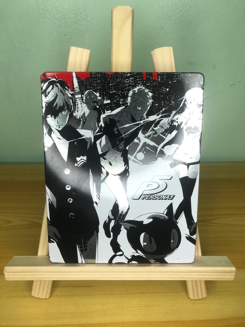 Steelbook Persona 5 Pour PS4 - Boîtier Métal Sans Le Jeu / Without Game