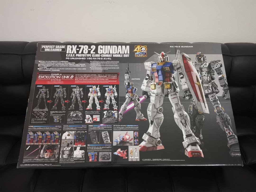PG 1/60 RX782 Gundam Unleashed, Hobbies & Toys, Toys & Games on Carousell