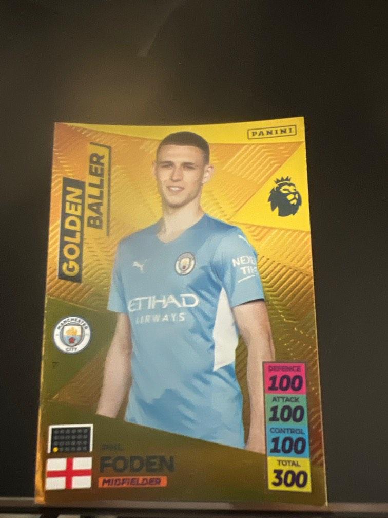Phil Foden Golden Baller card, Hobbies & Toys, Toys & Games on Carousell