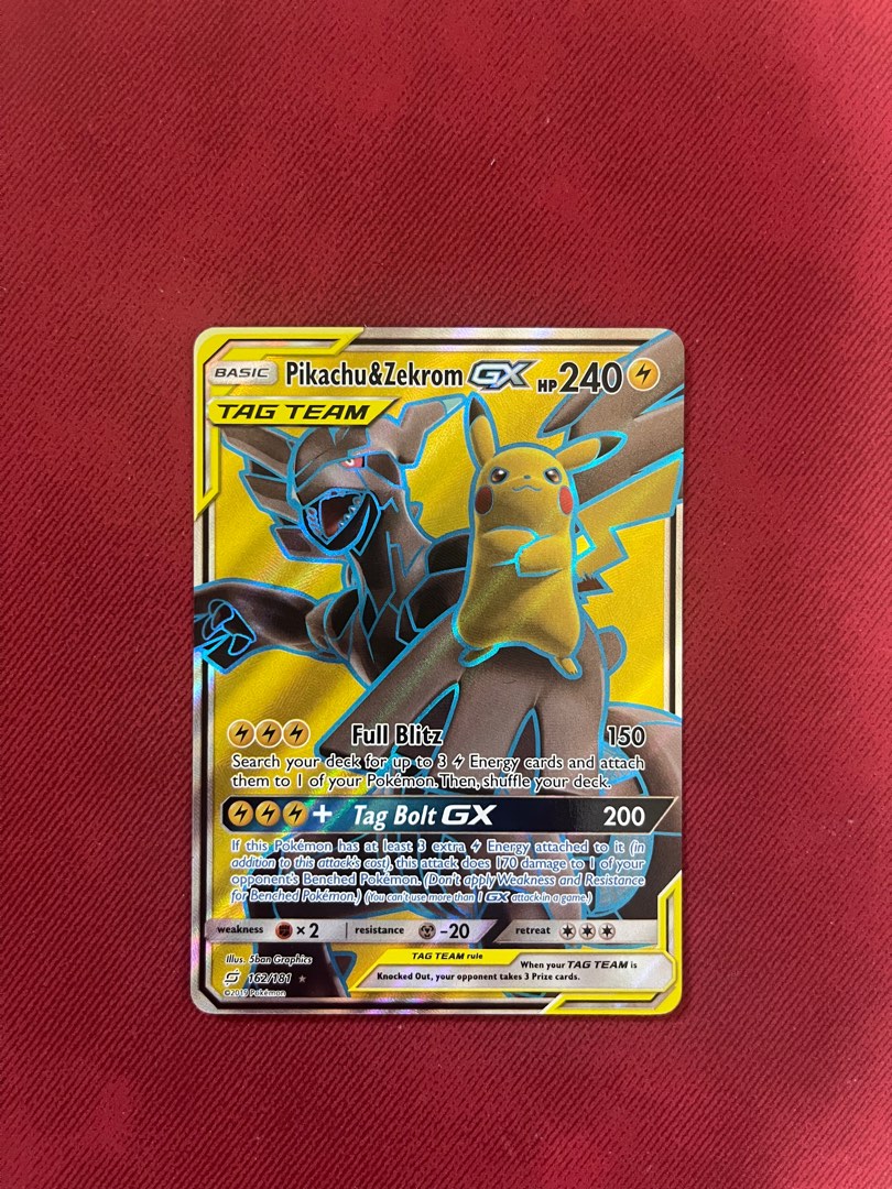 Pikachu & Zekrom-GX · Team Up (TEU) #162 ‹ PkmnCards