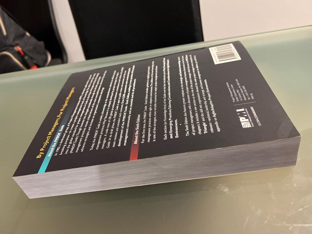 Pmbok Guide Sixth Edition Hobbies Toys Books Magazines Textbooks