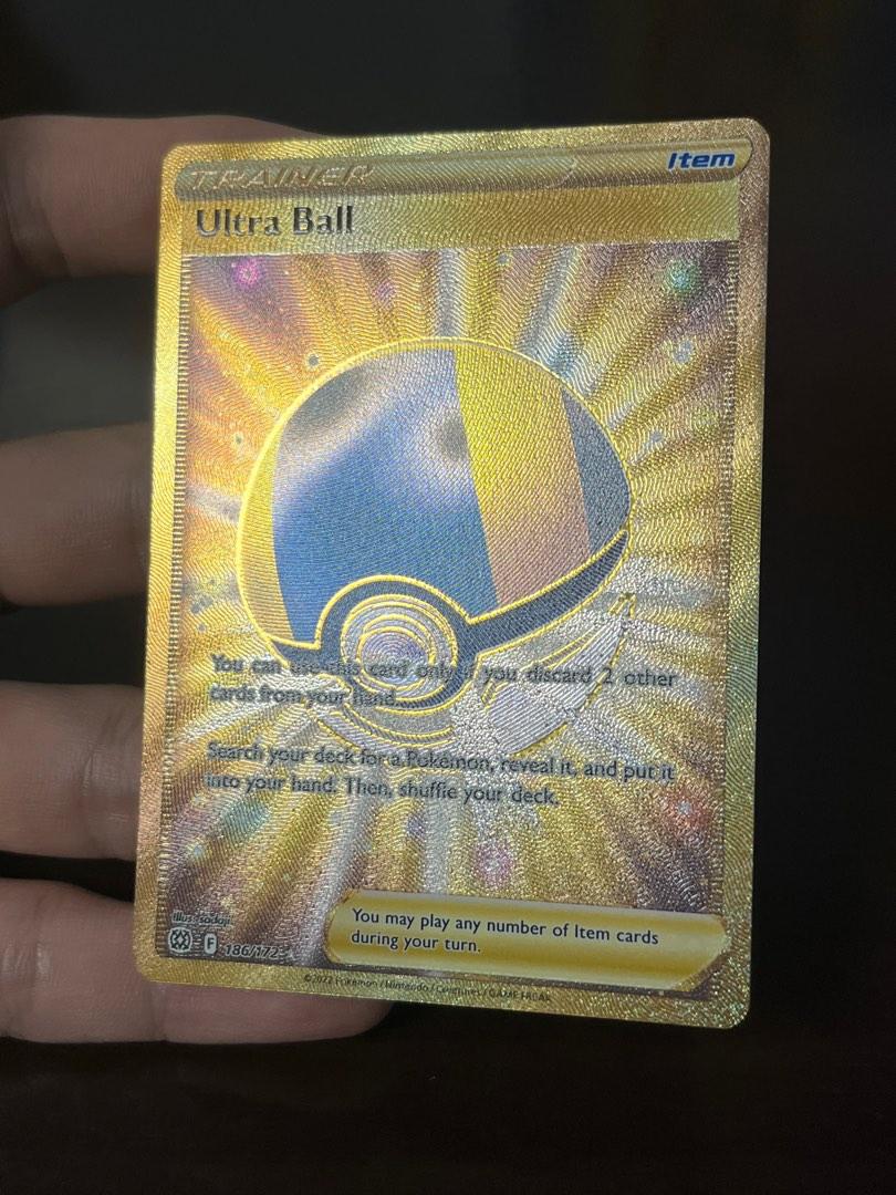 Pokmon Brilliant Stars Ultra Ball Gold Secret Rare Card, Hobbies & Toys, Toys & Games on Carousell Pokmon Brilliant Stars Ultra Ball Gold Secret Rare Card, Hobbies & Toys, Toys & Games on Carousell