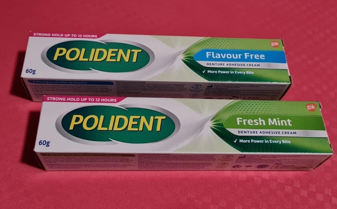 Polident Denture Adhesive Cream, Beauty & Personal Care, Oral Care on