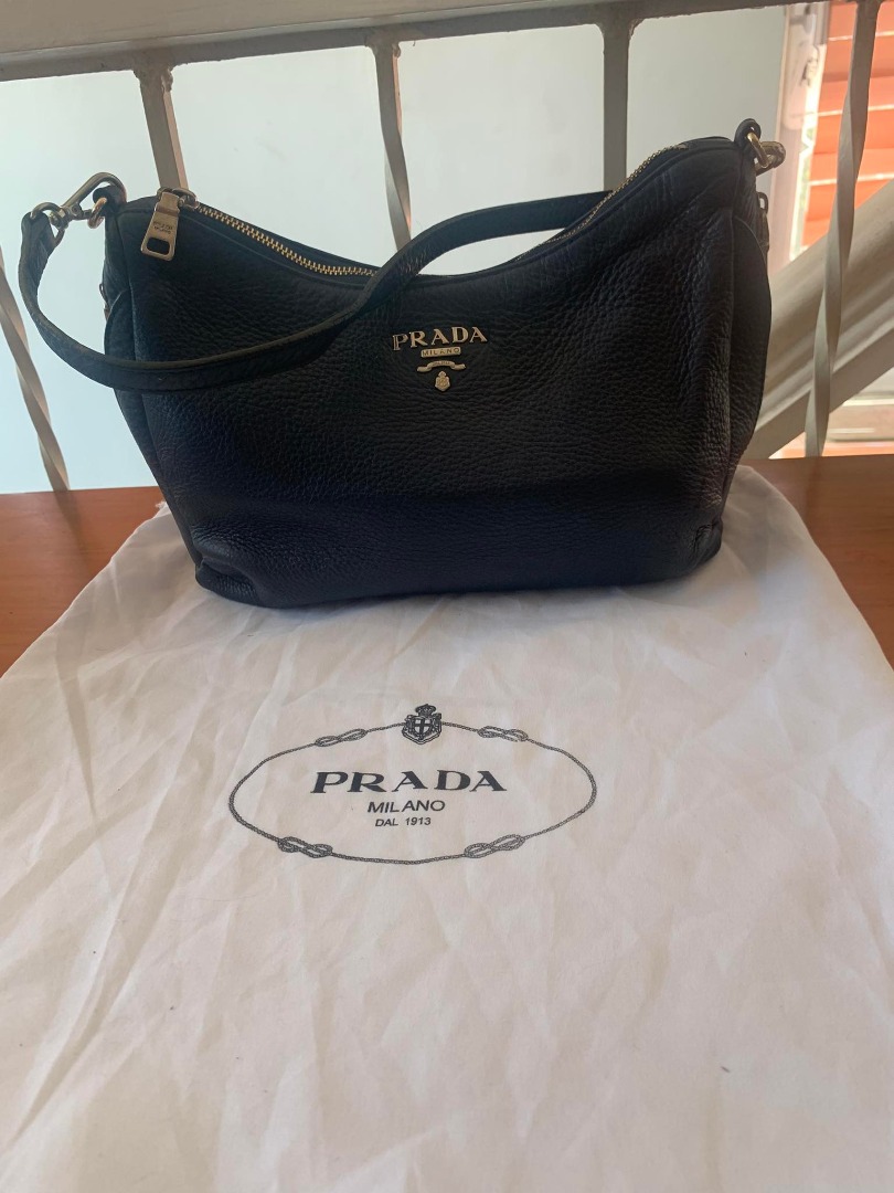Prada Hobo Bag, Luxury, Bags & Wallets on Carousell