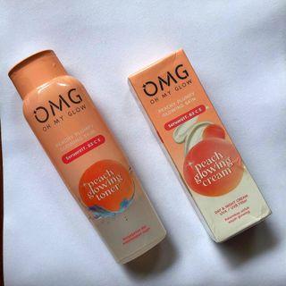 ✨PROMO✨ Paket OMG Glowing Toner + OMG Glowing Cream