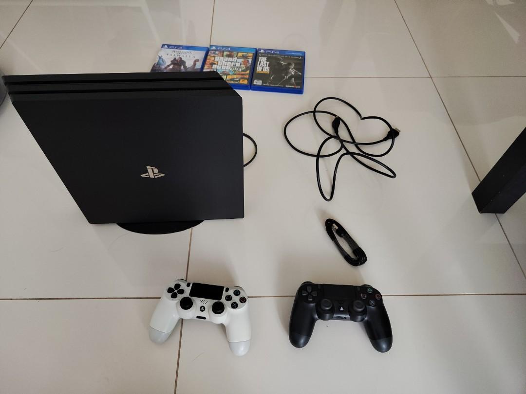 PS4 Pro 500G Video Gaming Video Game Consoles PlayStation on