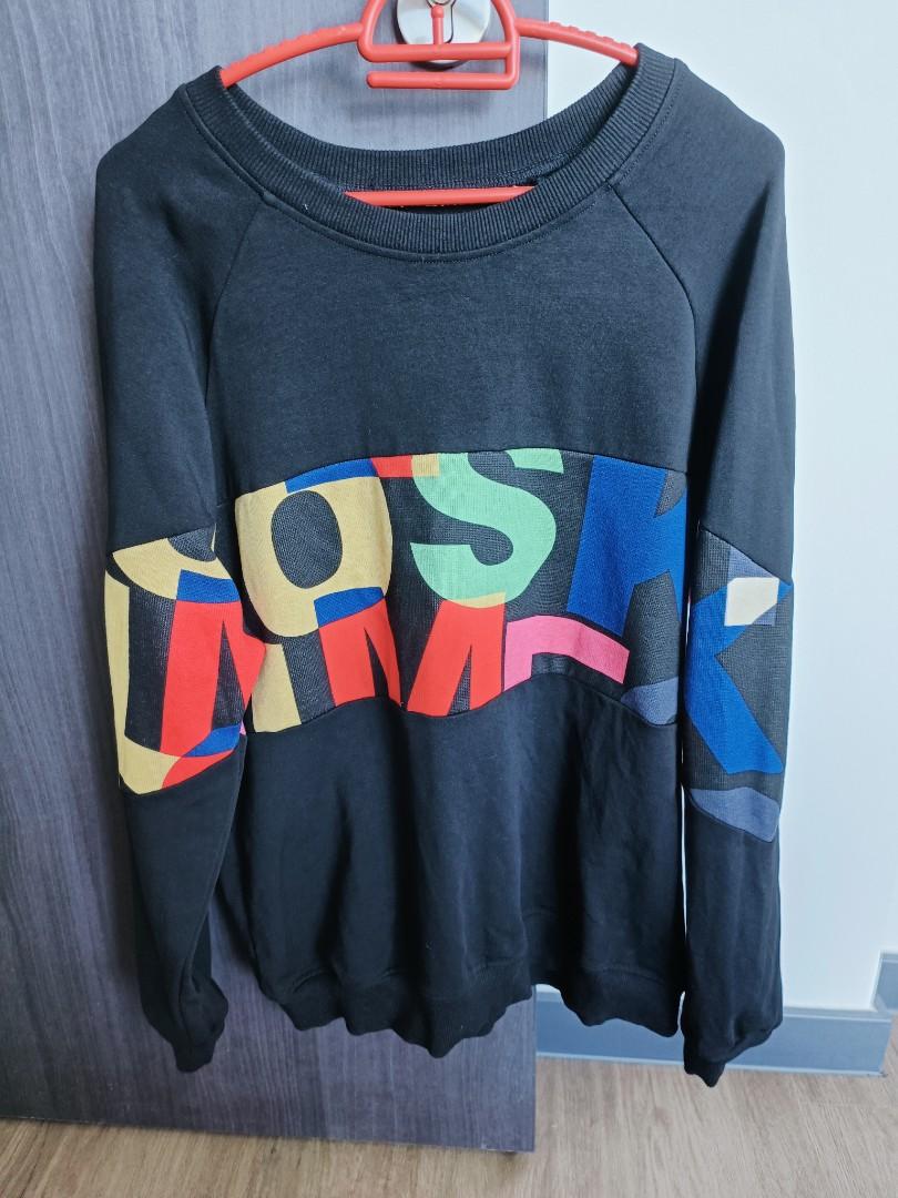Pullover (Category: Longsleeves) located in Singapore. Submitted by leehuihoon78 (Listing ID 1136674519, Image 3). Description: 1. Light blue ($5) Ptp (1 round): 104cm Length: 60cm 65% cotton 35% polyester 2. Black ($10) - only worn once Ptp (1 round): 120cm Length: 65.5cm 3. Korean Street wear brand: Kirsh (brand new) - $25 Measurements: Ptp: 62cm Shoulder length: 67cm Pullover length: 66cm Sleeve length: 53cm Selling it as the size is way too b